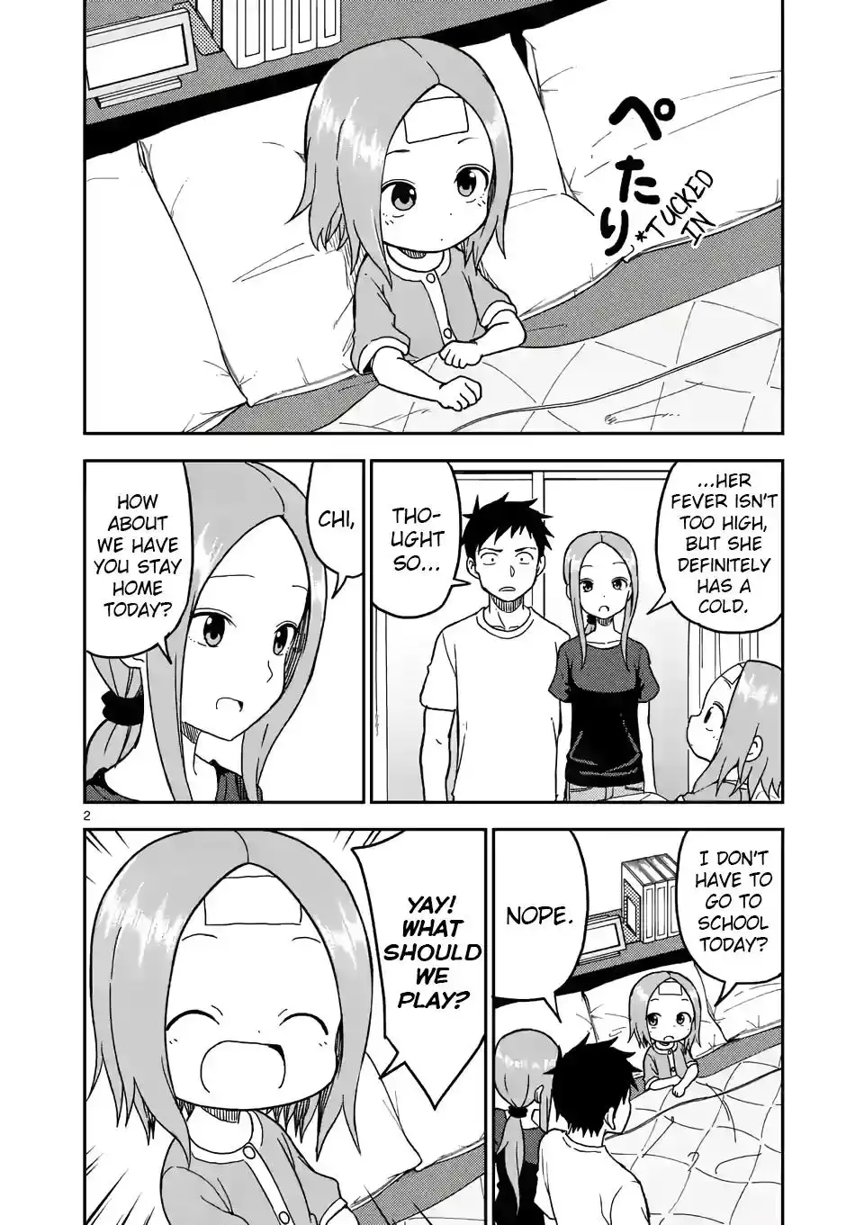 Karakai Jouzu no (Moto) Takagi-san Chapter 95 2